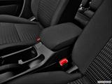 Front center console with closed lid, from driver's side looking down photo